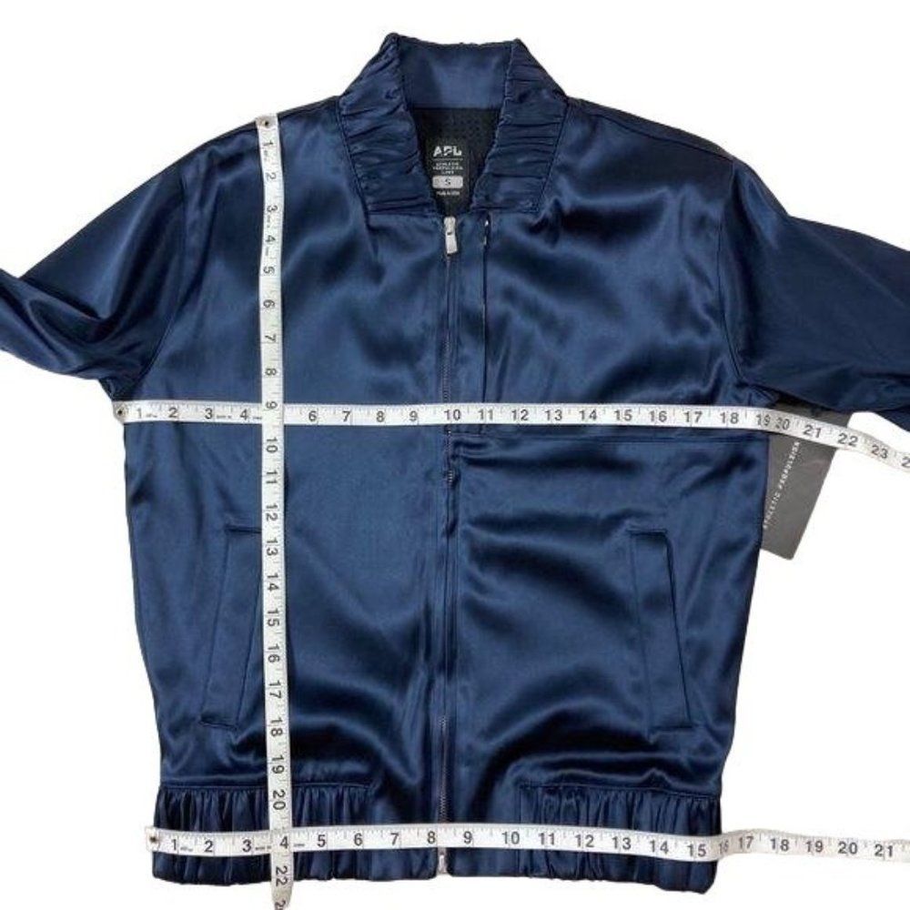 APL Athletic Propulsion Lab Women’s the Perfect Bomber Jacket Navy Small NWT - Picture 8 of 13